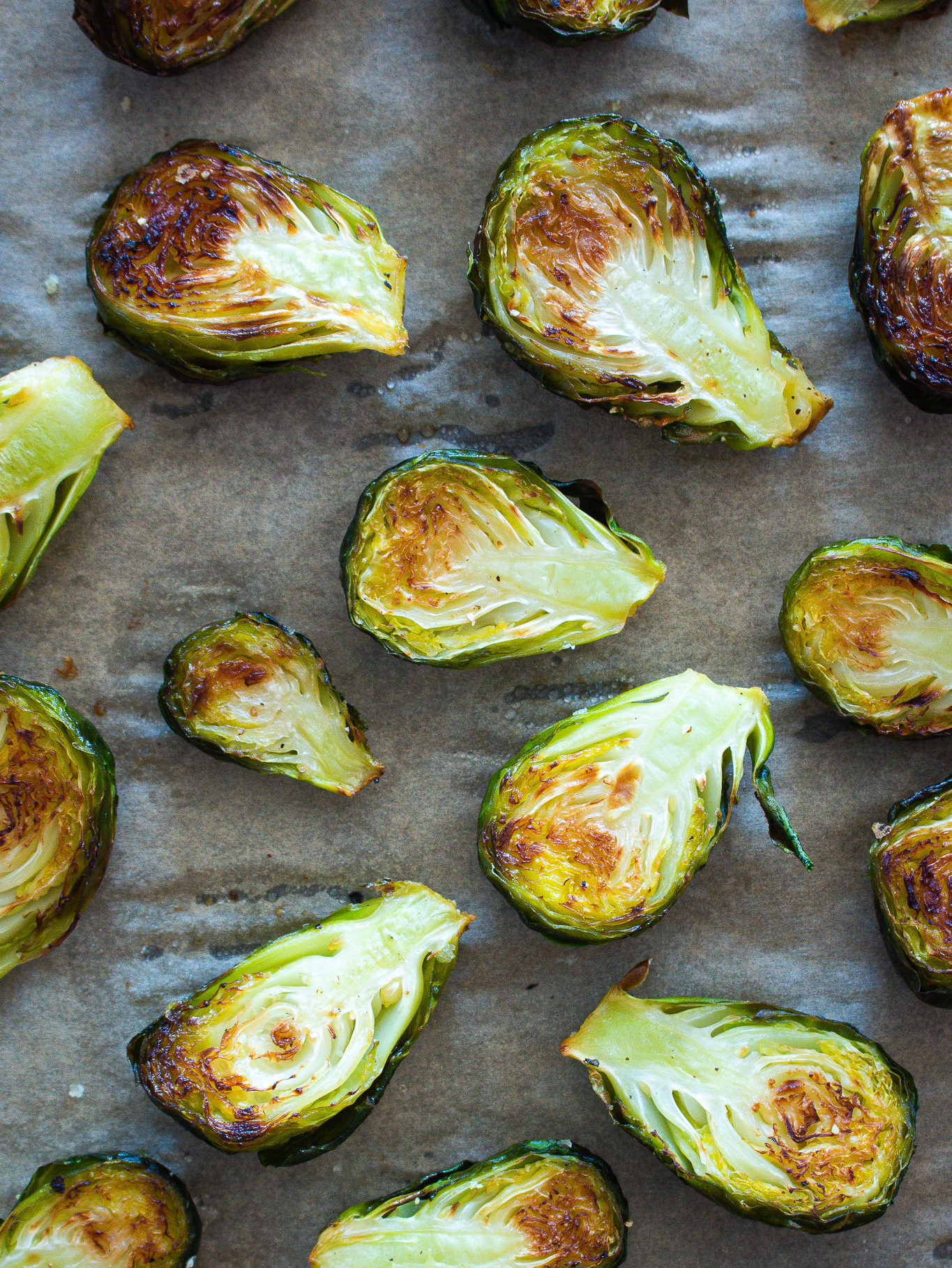 Charred brussel sprouts