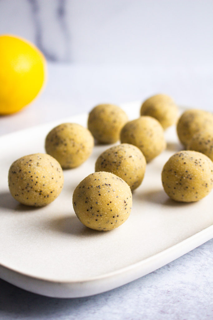 Lemon Poppyseed Truffles Recipe