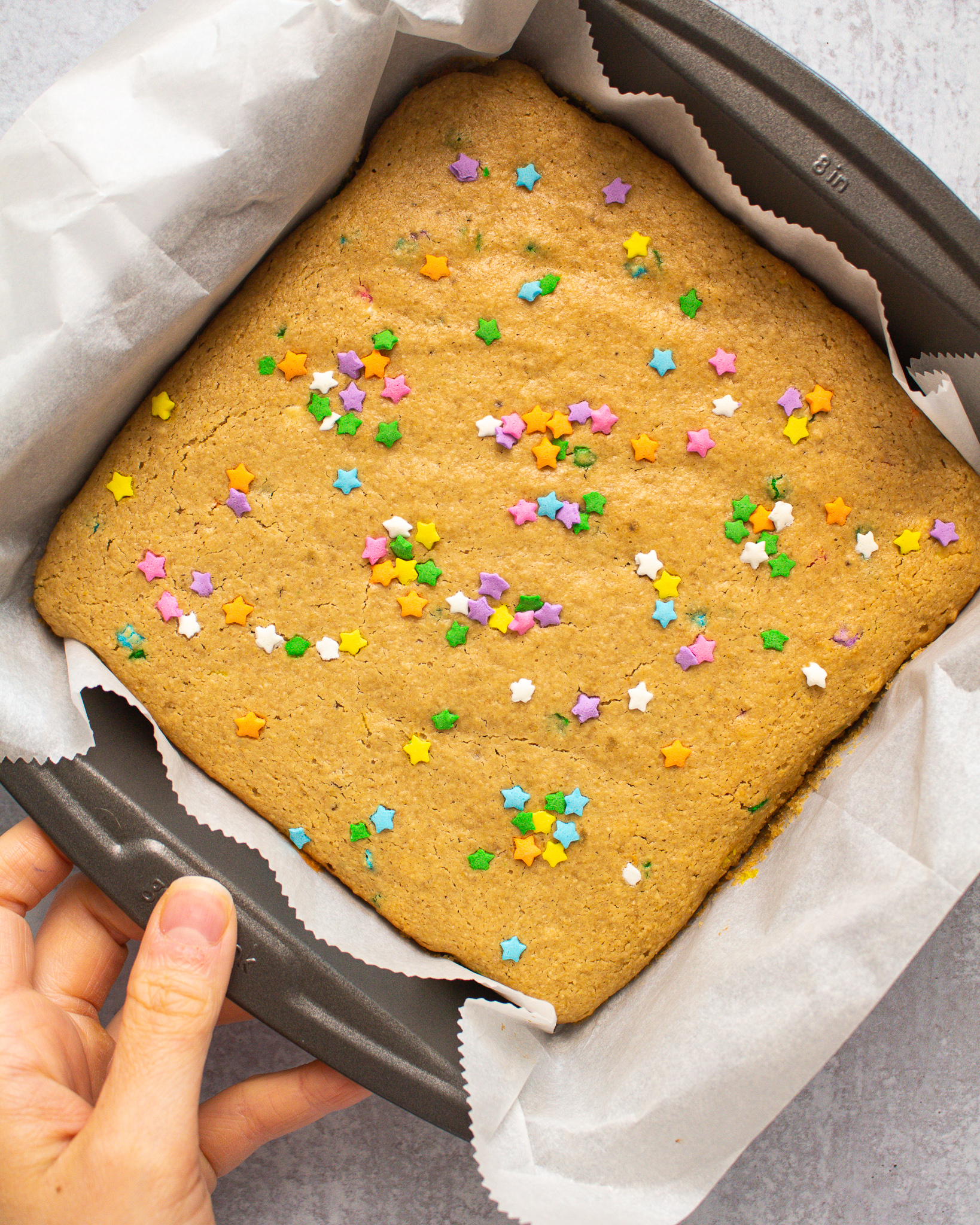 Vegan and Gluten Free Funfetti Cake