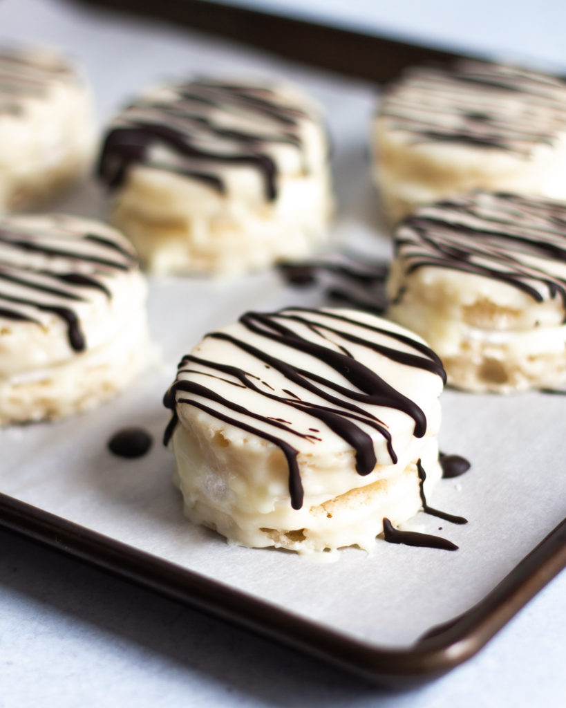 Justine Snacks zebra cakes recipe