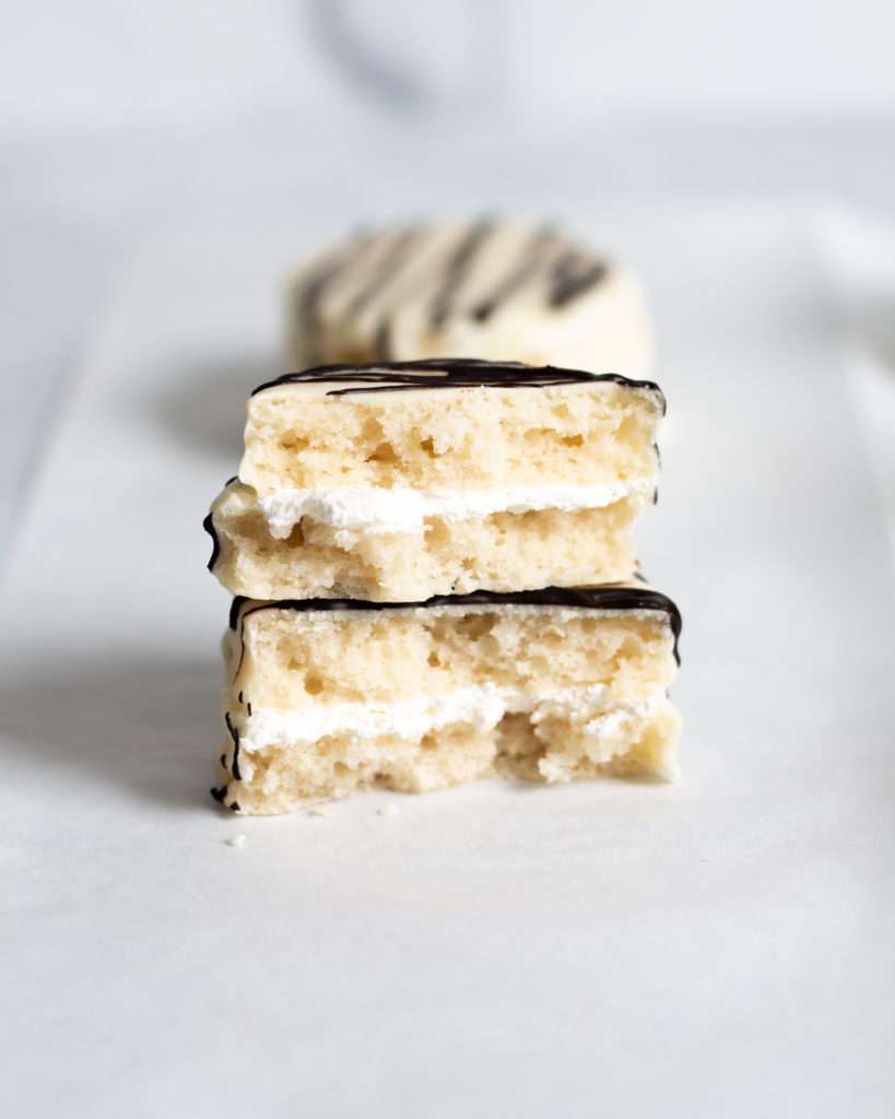 how to make zebra cakes 