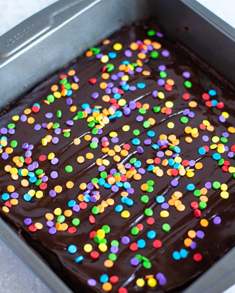 healthy cosmic brownies recipe