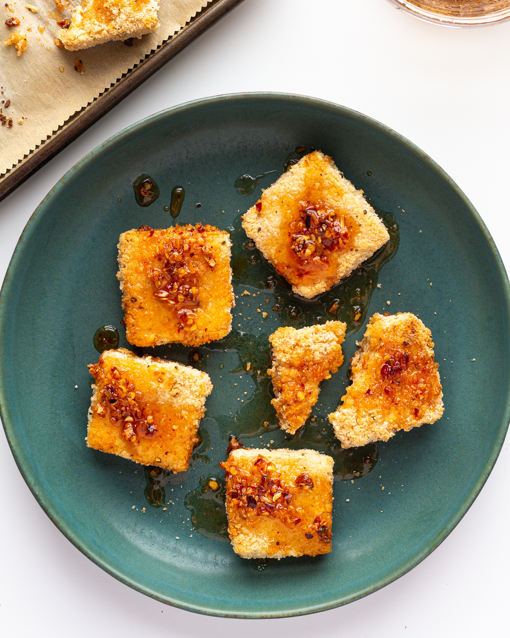 Crispy Tofu with Hot "Honey"-image