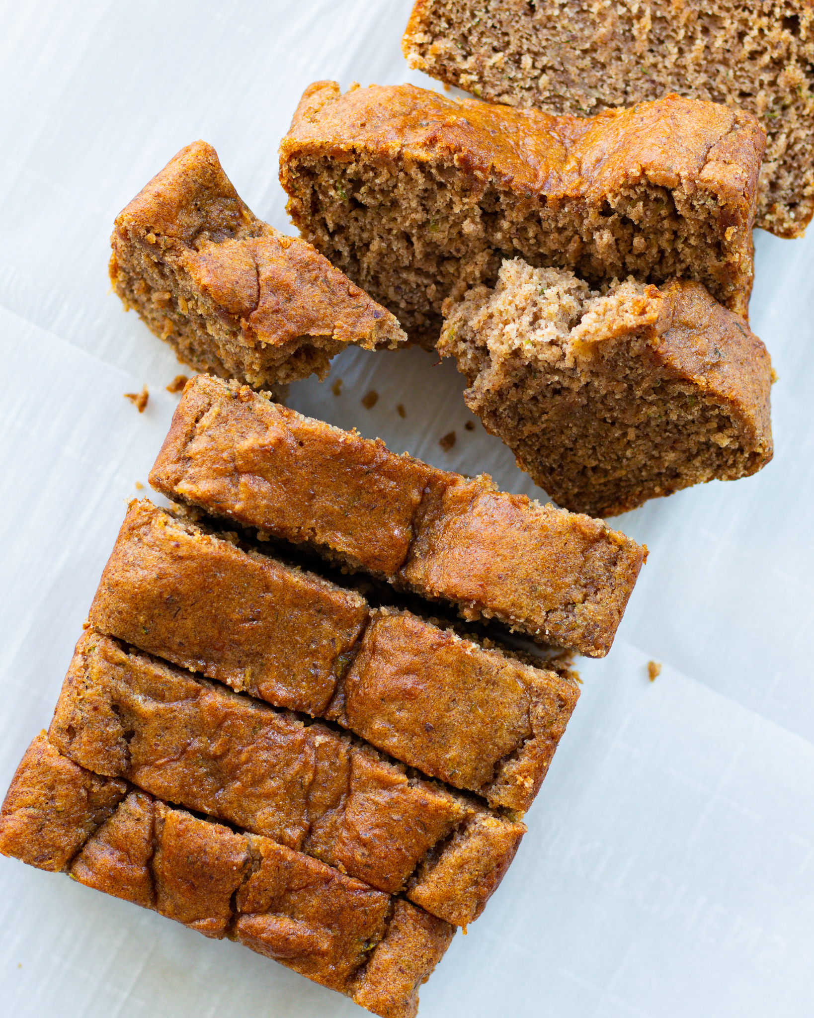 The Best Gluten Free &amp; Vegan Zucchini Banana Bread-image