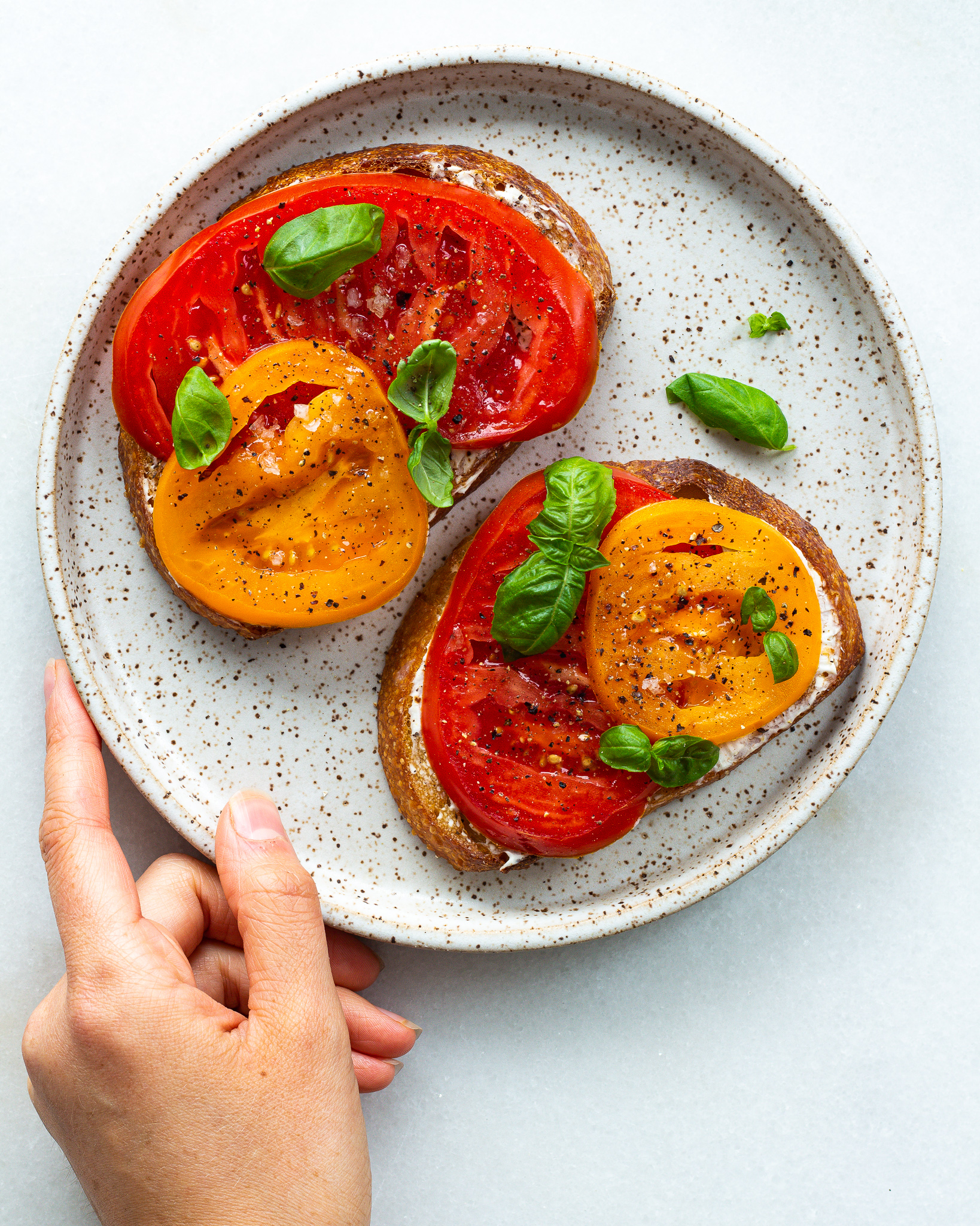 Heirloom Tomato Toast