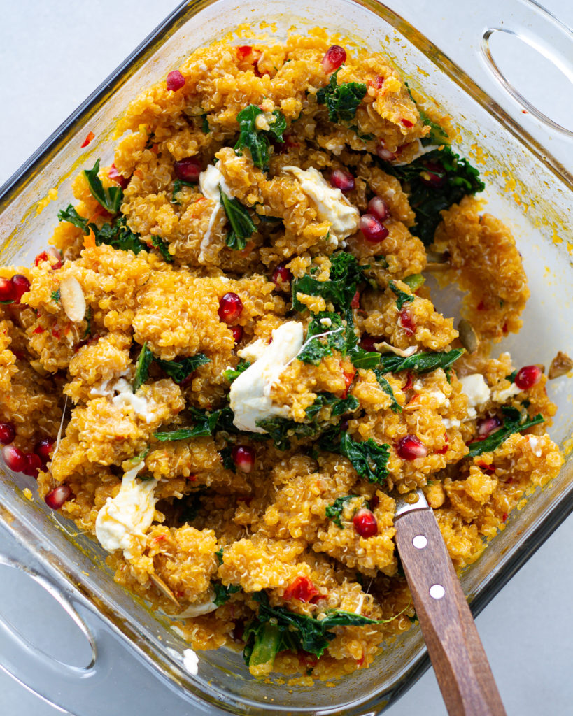 Baked Pumpkin Quinoa