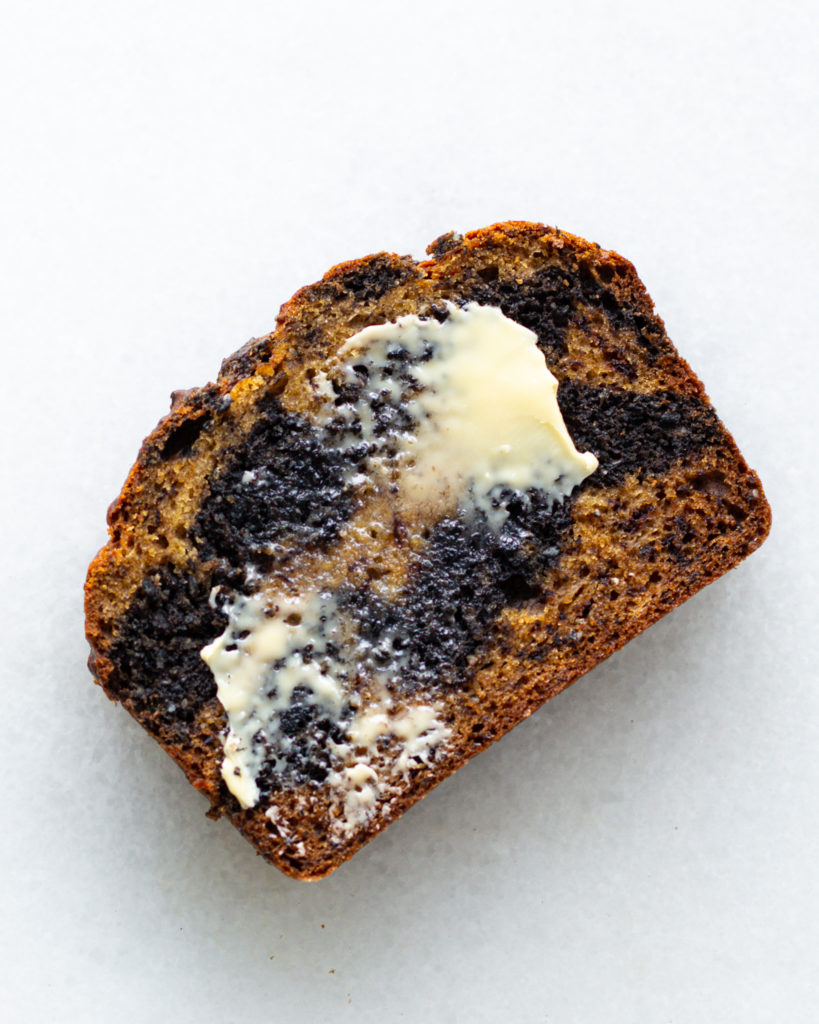 Brown Butter & Black Sesame Banana Bread Justine Doiron