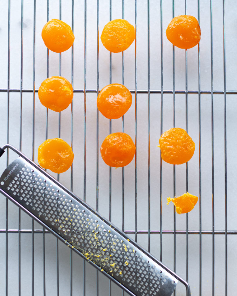 cured egg yolks