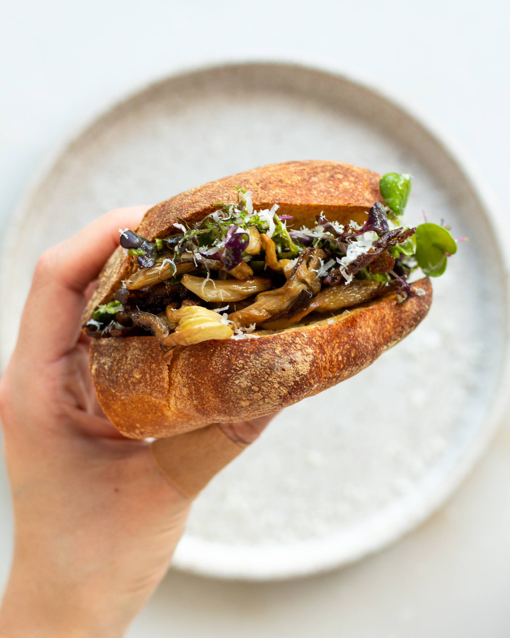 Mushroom Sandwiches