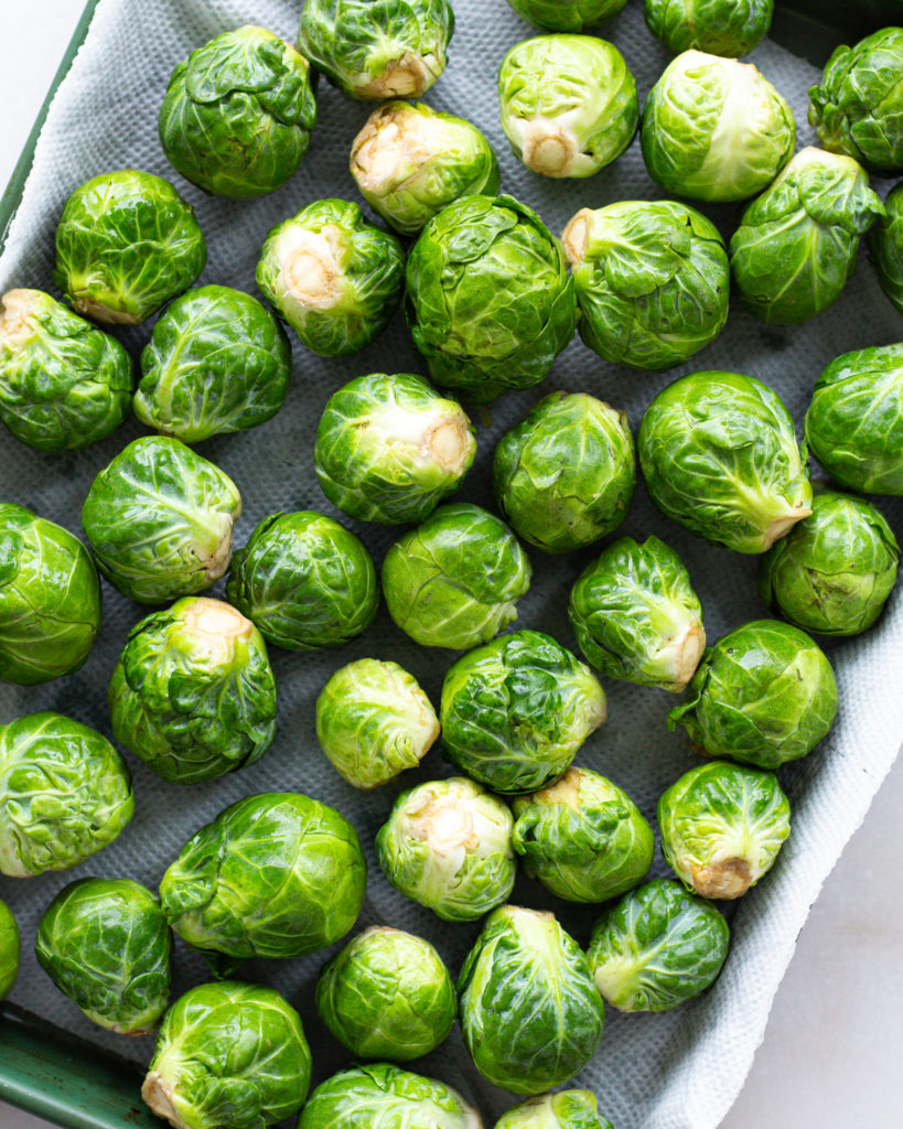 Fresh brussels sprouts