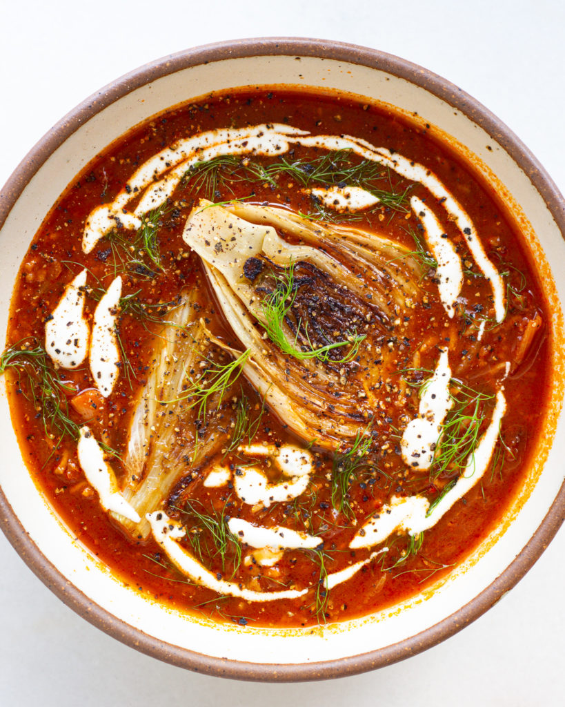 Charred Fennel Soup Justine Doiron