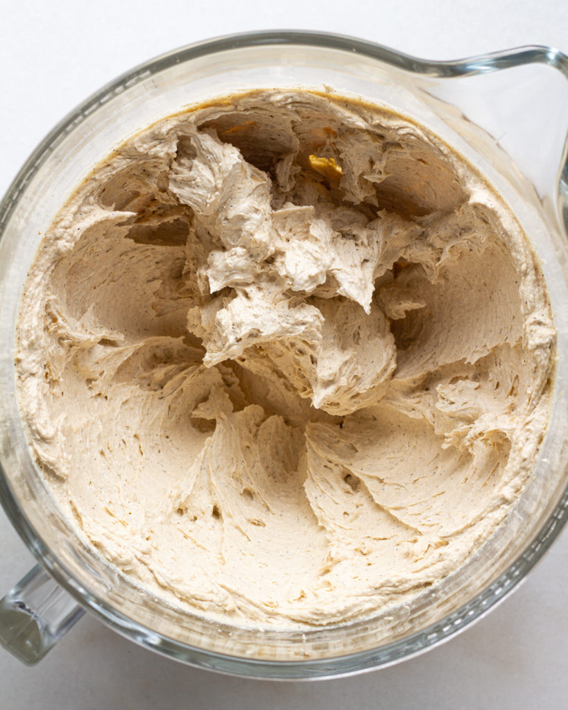 Tiramisu cookie batter, well combined