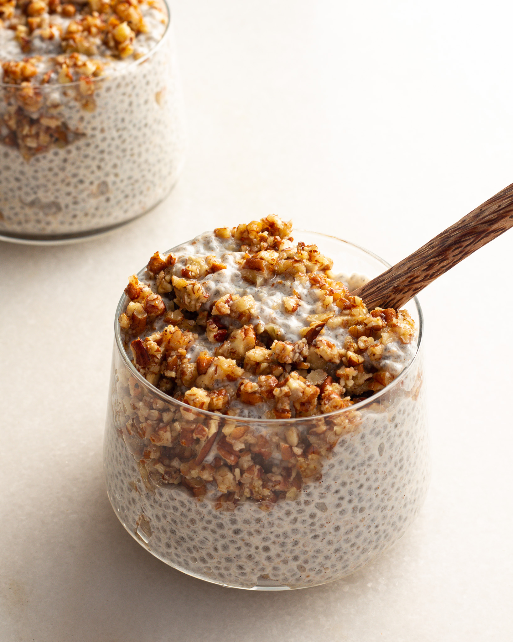 Honey Pecan Chia Pudding