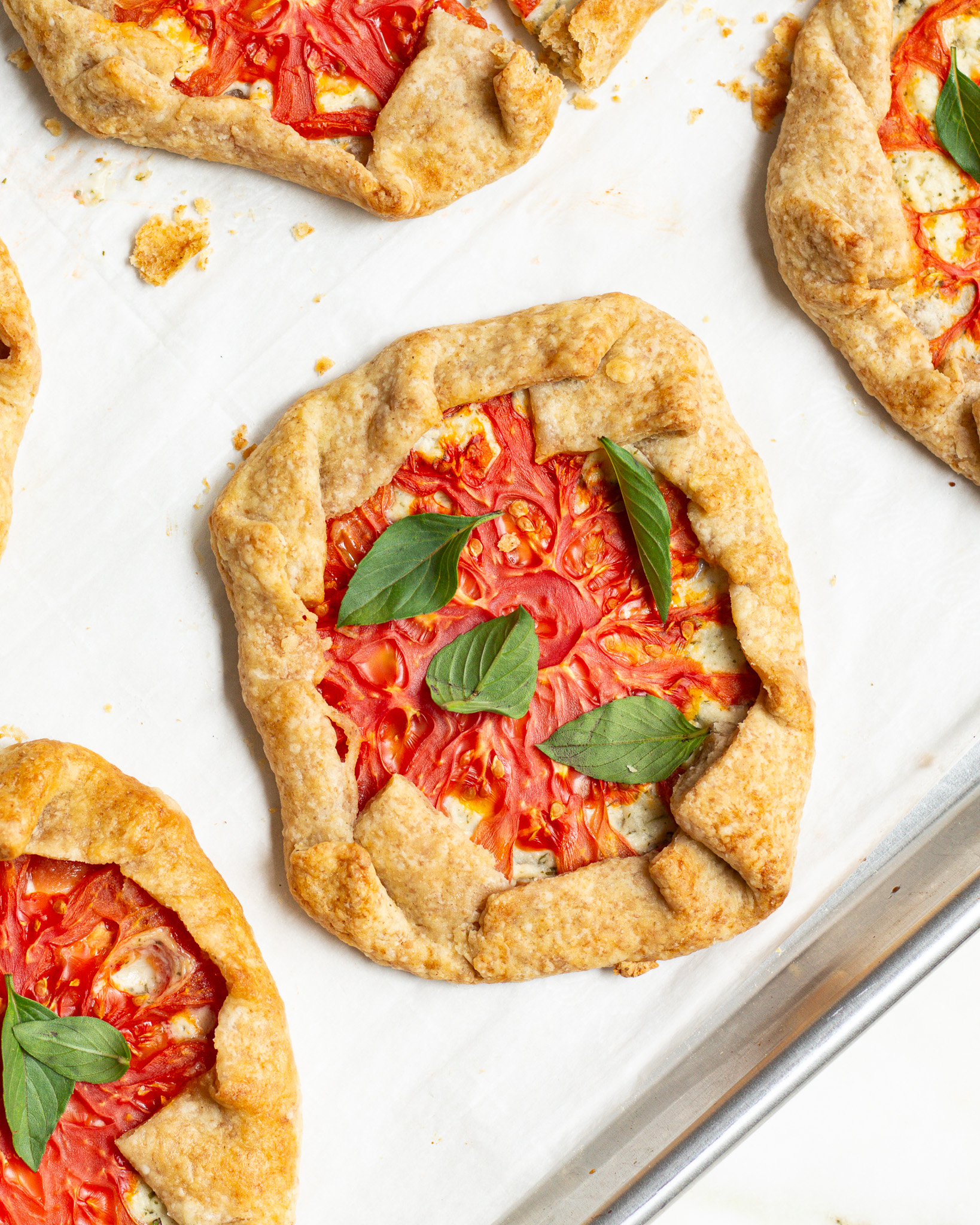 Single Tomato Tarts - Justine Doiron