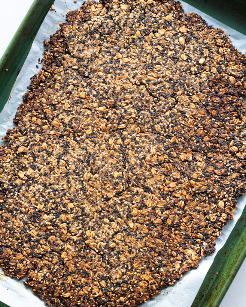 sesame crispbread