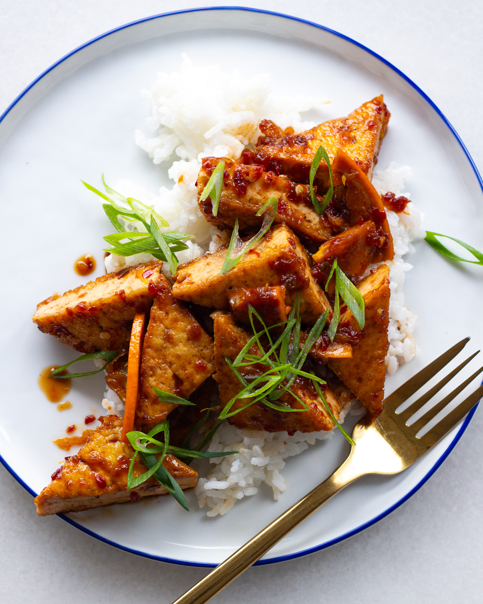 Soy Citrus Tofu - Justine Doiron