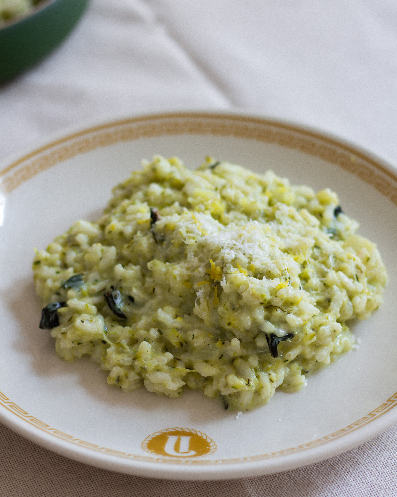 Zucchini Risotto - Justine Doiron Zucchini Risotto - Justine Doiron