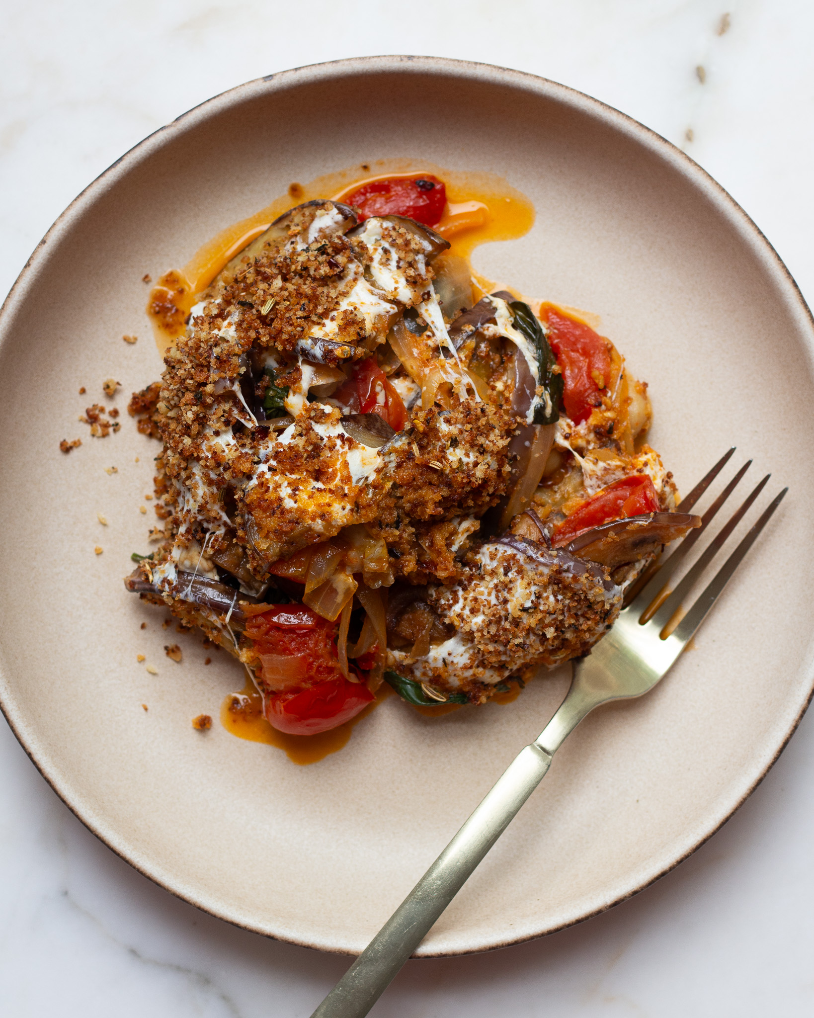 Eggplant Parmesan Chickpeas-image