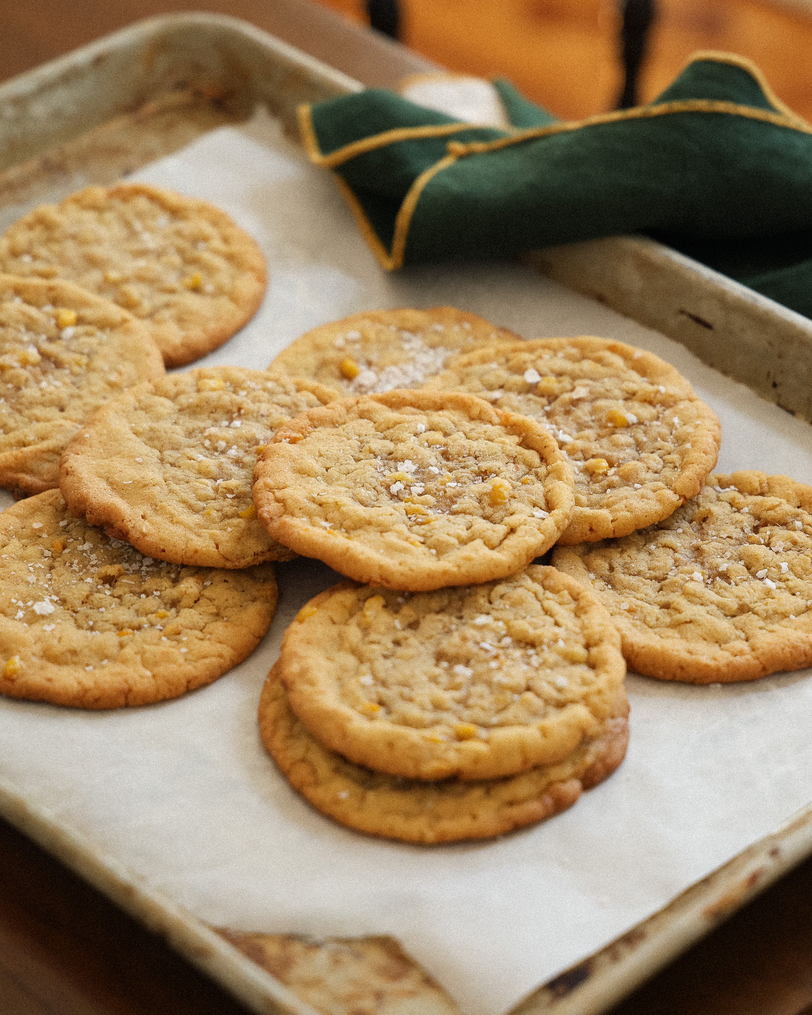 Butter Oat Corn Cookies-image