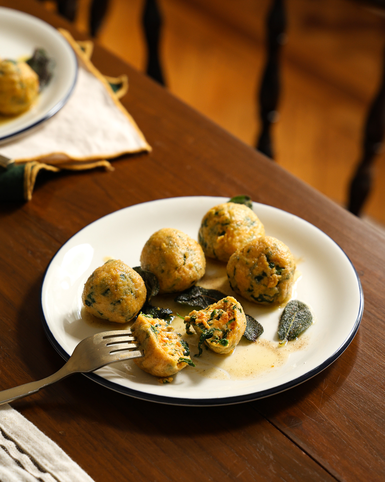 Pumpkin Ricotta Gnudi