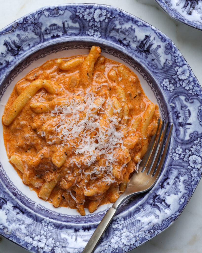 Healthier Pasta Alla Vodka